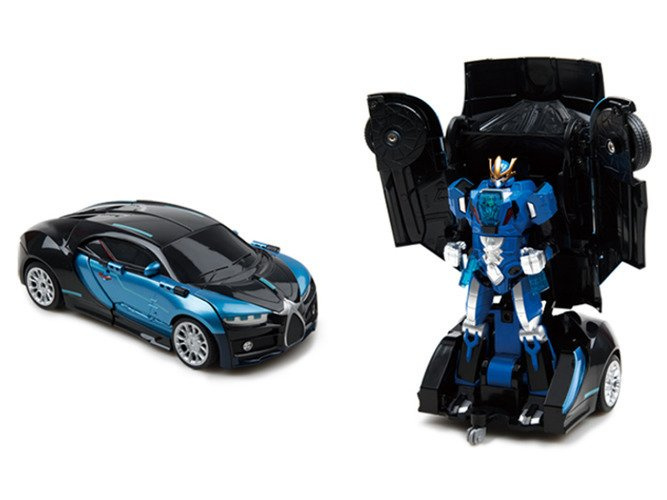 ROBOT BUGATTI TRANSFORMER R/C z funkcją WALKI