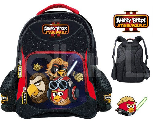 ANGRY BIRDS STAR WARS II PLECAK SZKOLNY HIT 2014!