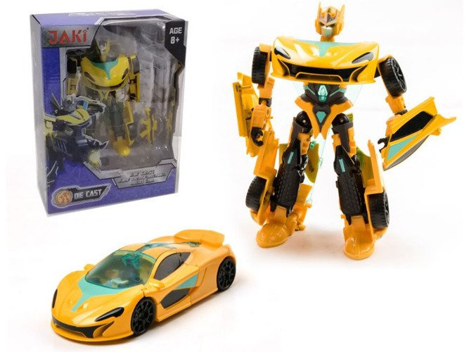 Duży ROBOT AUTOBOT LAMBORGHINI Transformer METALOWY