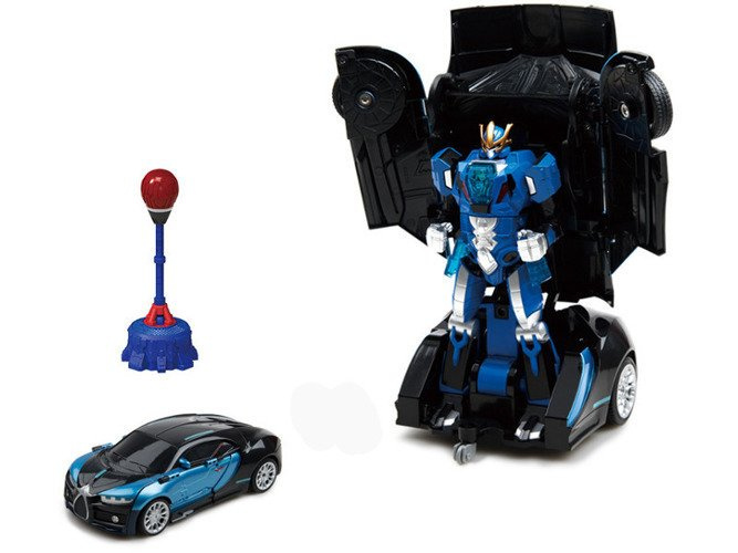 ROBOT BUGATTI TRANSFORMER R/C z funkcją WALKI