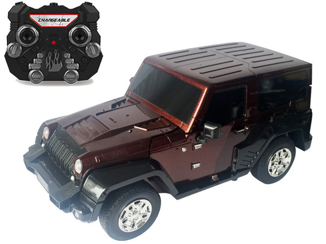 ROBOT JEEP TRANSFORMER SAMOCHÓD STEROWANY R/C